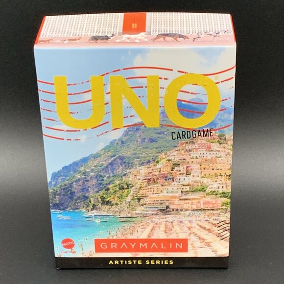 UNO Game Mattel Creations Exclusive: Artiste Series Gray Malin Card Deck - Picture 1 of 3